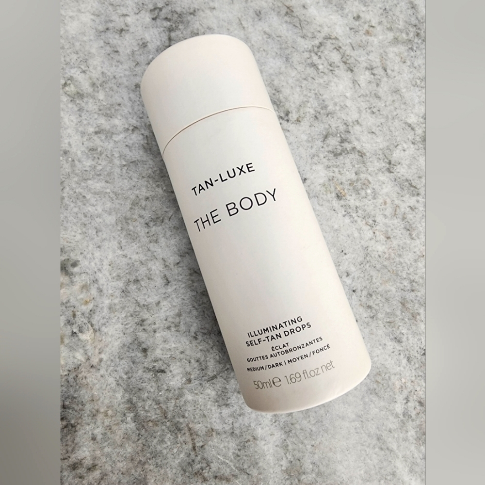 BNIP Tan Luxe The Body Illuminating Self Tan Drops Med/Dark
